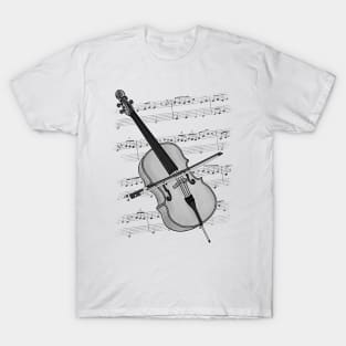 Cello Player Cellist String Musician T-Shirt